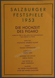 Furtwangler, Wilhelm - Concert Program Salzburg Festival 1953