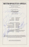 Gruberova, Edita - Signed Photo in I Puritani + Signed Cast Page