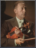 Heifetz, Jascha - Signed program with photo