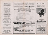 Iturbi, Jose - 2 Concert Programs - Teatro Colon, Buenos Aires, 1935-36