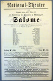 Knappertsbusch, Hans - 4 Playbills 1924-25 Munich Staatsoper