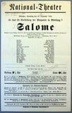 Knappertsbusch, Hans - 4 Playbills 1924-25 Munich Staatsoper