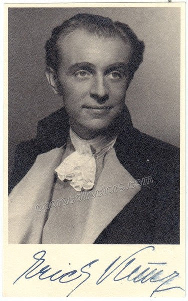 Kunz, Erich - Signed Photograph as Don Pasquale