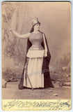 Lehman, Lilli - Double Signed Cabinet Photo as Brunnhilde