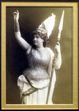 Lehmann, Lilli - Signature + Photo + Program Clip (Unframed)