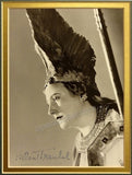 Traubel, Helen - Signed photo as Brunnhilde + Program Clip