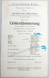 Wagner Operas at Vienna Staatsoper Programs 1942-44