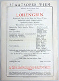 Wagner Opera Programs - Vienna Staatsoper 1942-1944