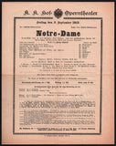 Vienna Hof-Opern Theater - Lot of 31 Opera Program-Playbills 1874-1937