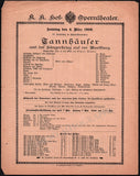 Vienna Hof-Opern Theater - Lot of 31 Opera Program-Playbills 1874-1937