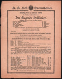 Vienna Hof-Opern Theater - Lot of 31 Opera Program-Playbills 1874-1937