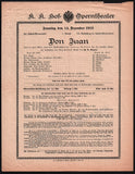 Vienna Hof-Opern Theater - Lot of 31 Opera Program-Playbills 1874-1937