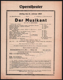 Vienna Hof-Opern Theater - Lot of 31 Opera Program-Playbills 1874-1937