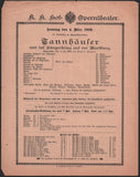 Vienna Hof-Opern Theater - Lot of 31 Opera Program-Playbills 1874-1937
