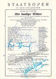 Vienna Opera - Lot of 42 Signed Programs, 1950s