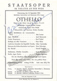 Vienna Opera - Lot of 42 Signed Programs, 1950s