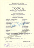 Vienna Opera - Lot of 42 Signed Programs, 1950s