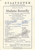 Vienna Opera - Lot of 42 Signed Programs, 1950s