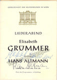 Vienna Opera - Lot of 42 Signed Programs, 1950s