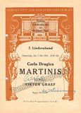 Vienna Opera - Lot of 42 Signed Programs, 1950s