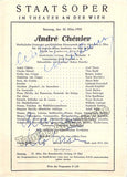 Vienna Opera - Lot of 42 Signed Programs, 1950s