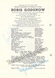 Vienna Opera - Lot of 42 Signed Programs, 1950s