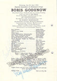 Vienna Opera - Lot of 42 Signed Programs, 1950s