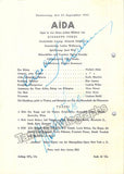 Vienna Opera - Lot of 42 Signed Programs, 1950s