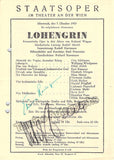 Vienna Opera - Lot of 42 Signed Programs, 1950s