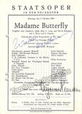 Vienna Opera - Lot of 42 Signed Programs, 1950s