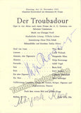 Vienna Opera - Lot of 42 Signed Programs, 1950s