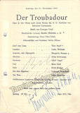 Vienna Opera - Lot of 42 Signed Programs, 1950s