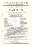 Vienna Opera - Lot of 42 Signed Programs, 1950s
