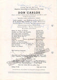 Vienna Opera - Lot of 42 Signed Programs, 1950s