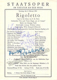 Vienna Opera - Lot of 42 Signed Programs, 1950s