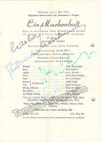 Vienna Opera - Lot of 42 Signed Programs, 1950s