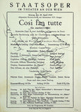 Vienna Opera - Signed Program Lot 1947-1949