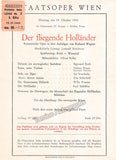 Vienna State Opera - Program Lot 1942-1944