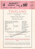Vienna State Opera - Program Lot 1942-1944