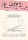 Vienna State Opera - Program Lot 1942-1944