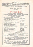 Vienna State Opera - Program Lot 1942-1944
