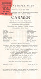 Vienna State Opera - Program Lot 1942-1944