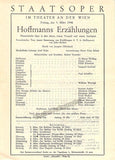 Vienna State Opera - Program Lot 1945-1955