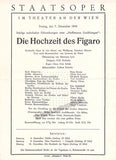 Vienna State Opera - Program Lot 1945-1955