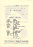 Vienna State Opera - Program Lot 1945-1955