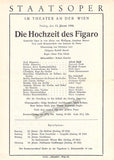 Vienna State Opera - Program Lot 1945-1955