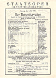 Vienna State Opera - Program Lot 1945-1955