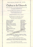 Vienna State Opera - Program Lot 1945-1955