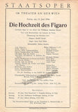 Vienna State Opera Program Lot 1946