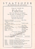 Vienna State Opera Program Lot 1946